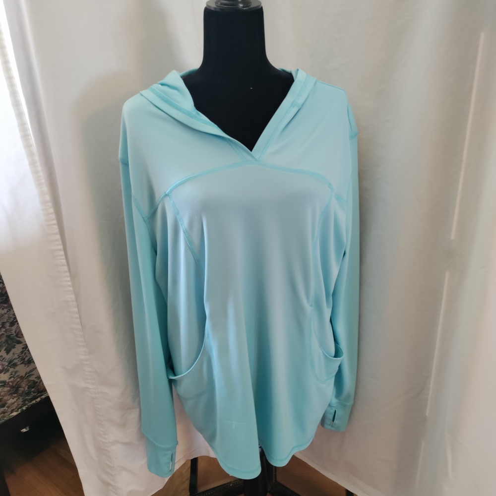Reel Legends Women's Light Performance Hoodie, With Pockets. Reel-Tec. XXL